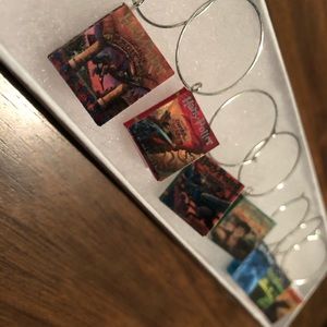 Harry Potter Wine Charm Set